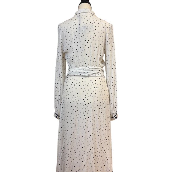 Nümph White Polka Dot Dress (Size 8) - Picture 3 of 3